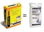 Шпаклевка weber.vetonit LR Plus 