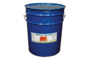 Эмаль ПФ-115 белая глянцевая, 20кг 