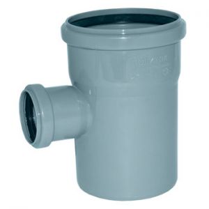 Тройник канализационный D.110 х 50, угол 87 град.