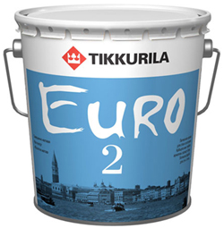 Tikkurila Евро-2 краска латексная (9л) 