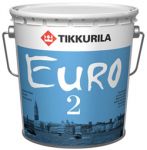 Tikkurila Евро-2 краска латексная (9л) 