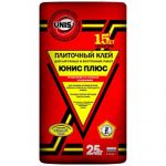 Плиточный клей Юнис Плюс, 25 кг 