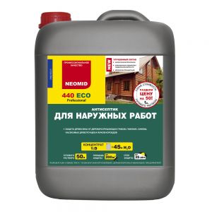 NEOMID 440 ECO АНТИСЕПТИК ДЛЯ НАРУЖНЫХ РАБОТ 5 л 