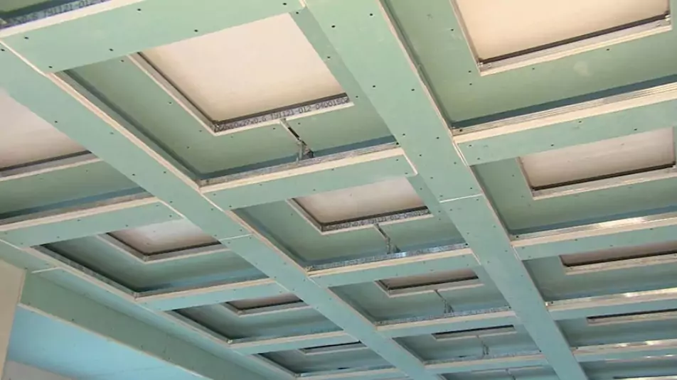 Кессонный потолок: какой материал выбрать и как сделать своими руками